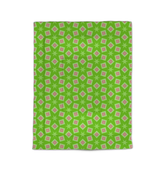 Trendy chevron chic comforter adding elegance to contemporary bedding.